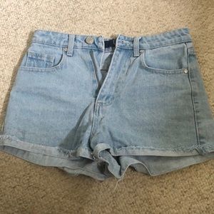 Jean shorts!!